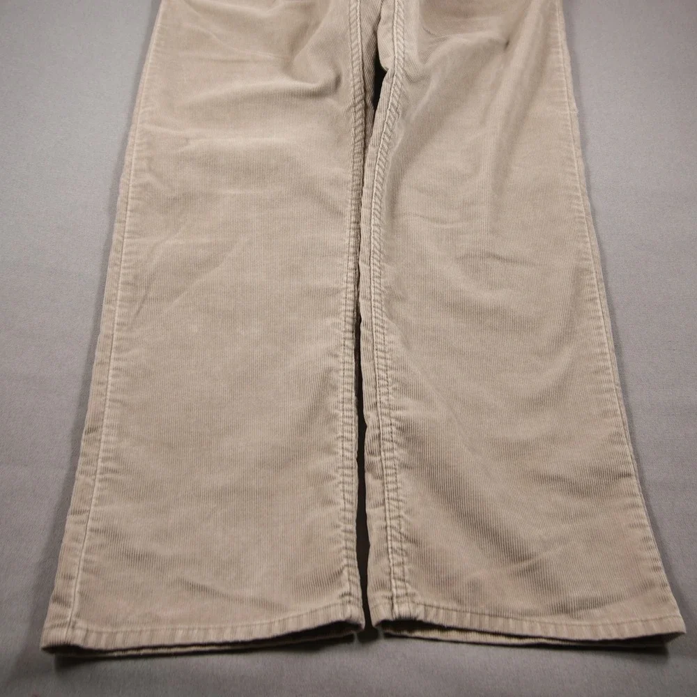 Vintage Y2K Levi's 559 Relaxed Straight Corduroy Men Pants 32x30 Baggy Tan